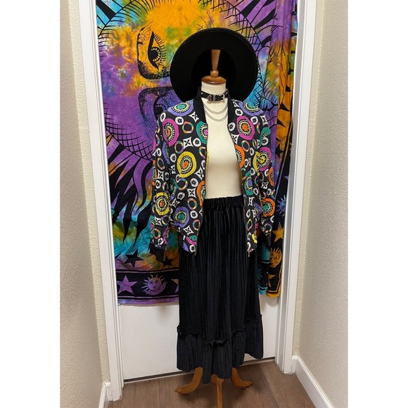 🌈 Amazing Colorful Vintage art jacket - Picture 11 of 12